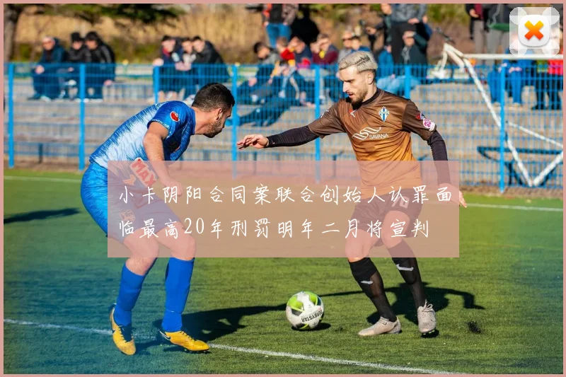 小卡阴阳合同案联合创始人认罪面临最高20年刑罚明年二月将宣判